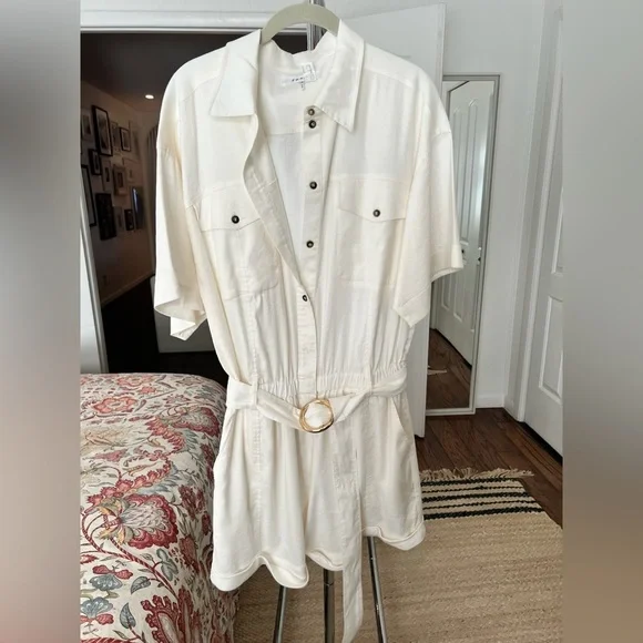 Frame Arie belted romper - Picture 4 of 9